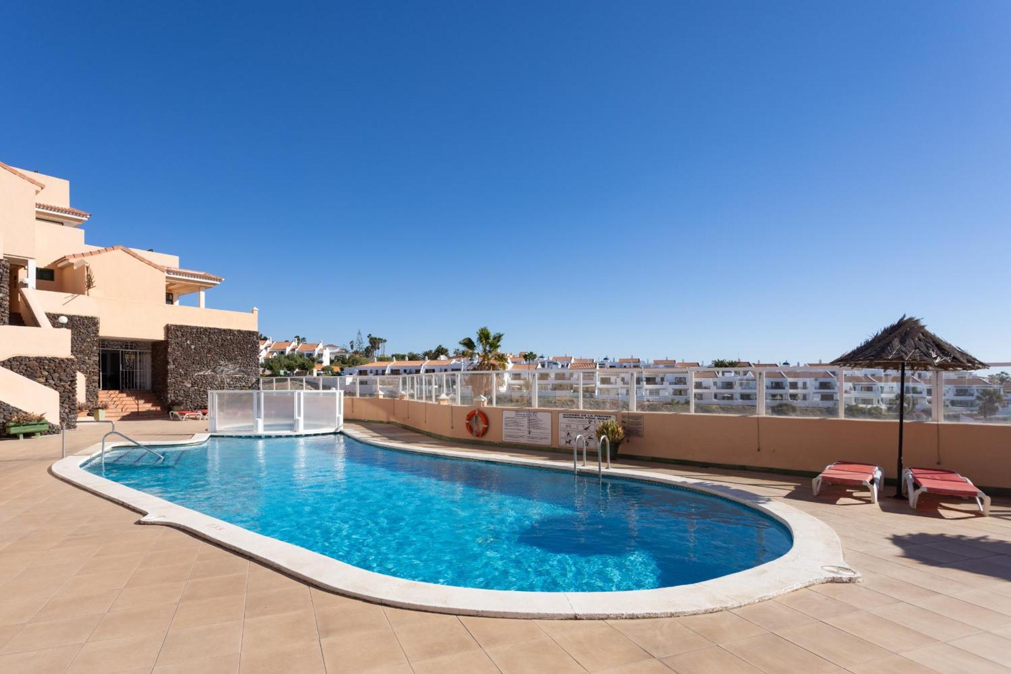 Nice Apt With Terrace In Golf Del Sur サンミゲル・デ・アボナ エクステリア 写真